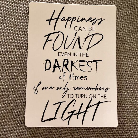 Harry Potter Dumbledore Happiness Quote Magnet - Picture 2 of 3